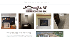 Desktop Screenshot of jandmremodelinginc.com